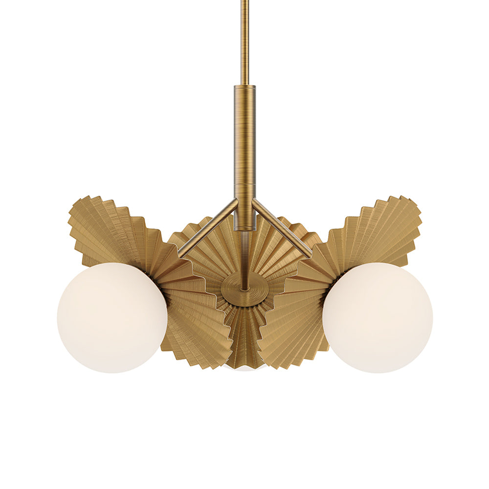 Plume Chandelier in Detail.