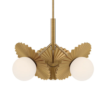 Plume Chandelier in Detail.