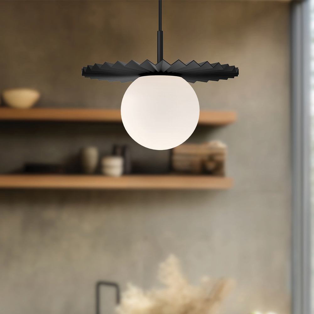 Plume Pendant Light in Detail.