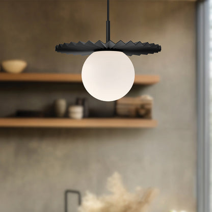 Plume Pendant Light in Detail.