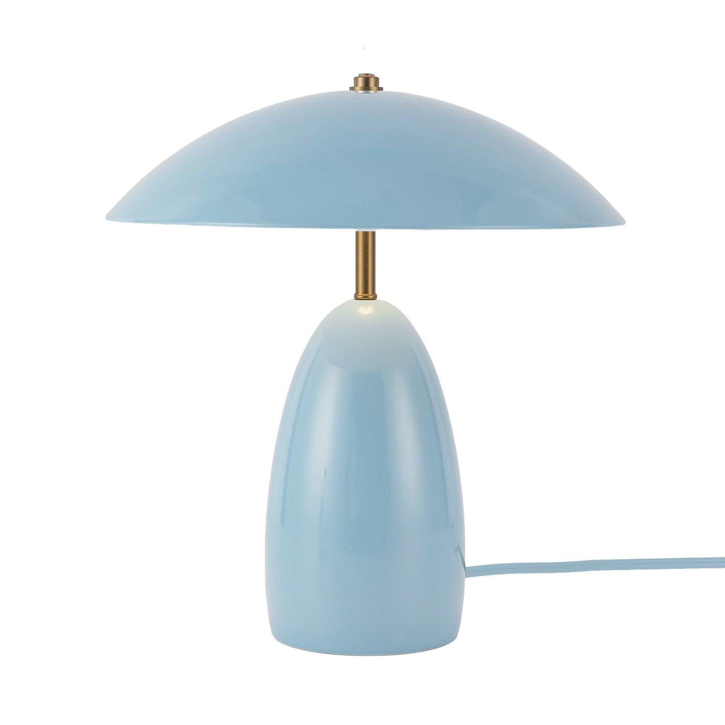 Poppy LED Table Lamp in Cerulean (Large).