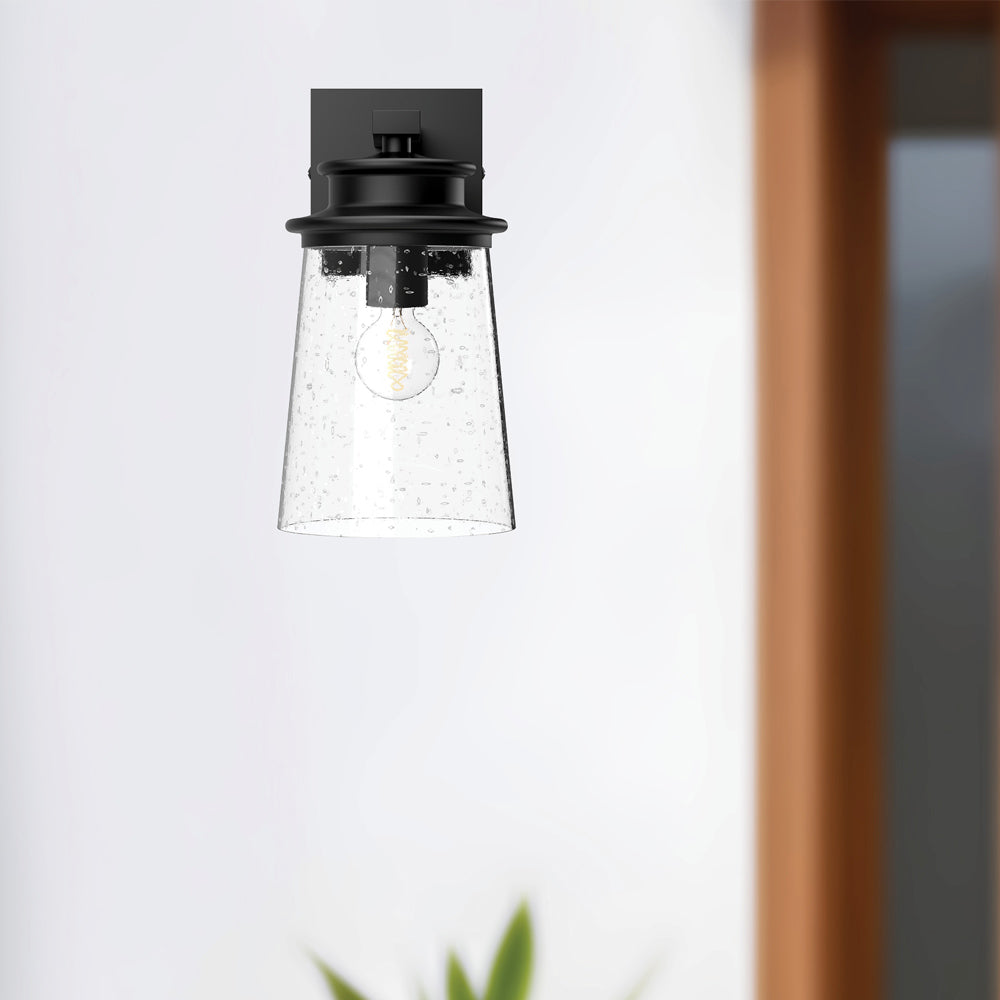 Quincy Exterior Wall Light in Detail.