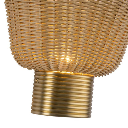 Rancho Bath Wall Light in Detail.