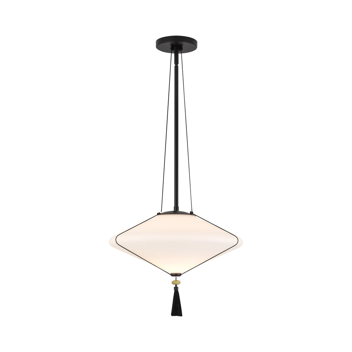 Reeve Pendant Light in Matte Black.