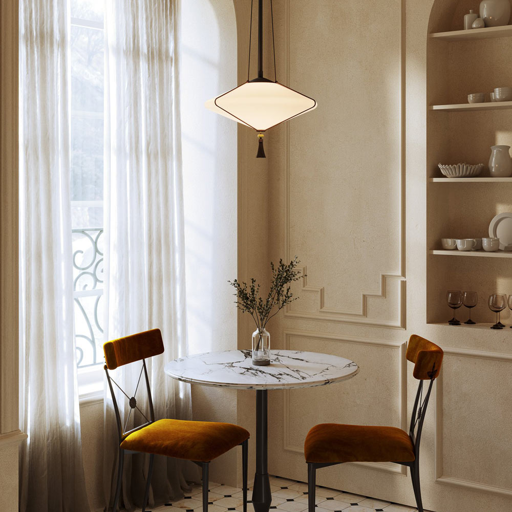 Reeve Pendant Light in dining room.