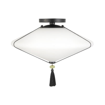 Reeve Semi Flush Mount Ceiling Light in Detail.