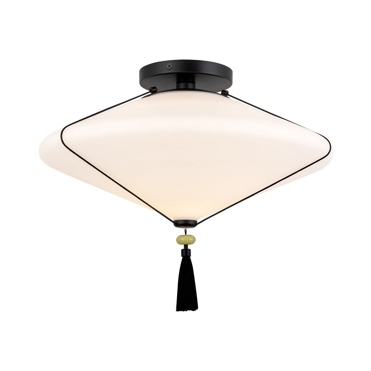 Reeve Semi Flush Mount Ceiling Light in Detail.