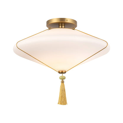 Reeve Semi Flush Mount Ceiling Light in Detail.