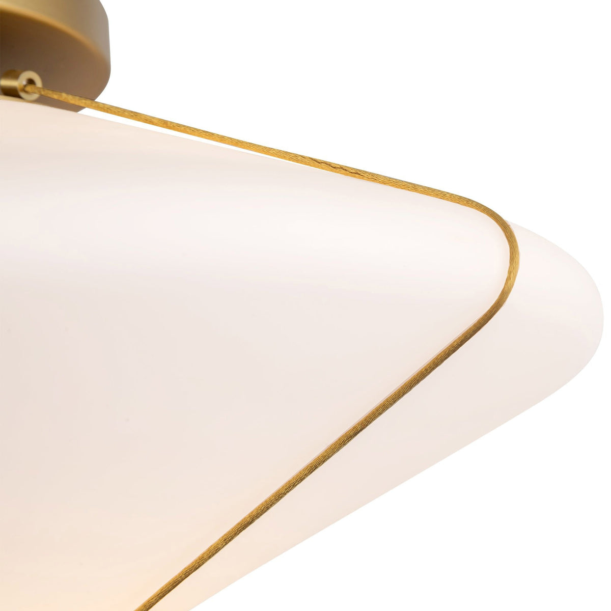 Reeve Semi Flush Mount Ceiling Light in Detail.