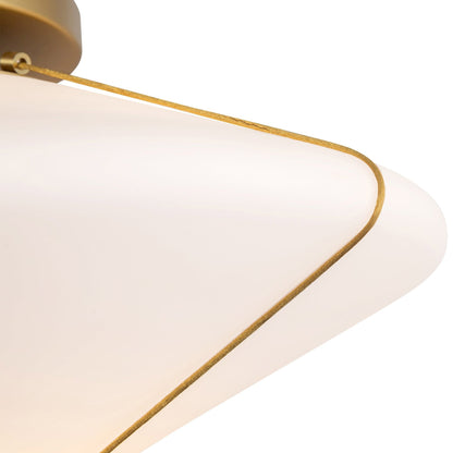 Reeve Semi Flush Mount Ceiling Light in Detail.