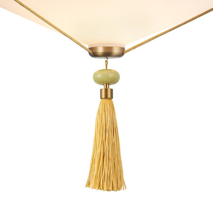 Reeve Semi Flush Mount Ceiling Light in Detail.