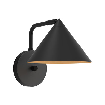 Remy Bath Wall Light in Matte Black.