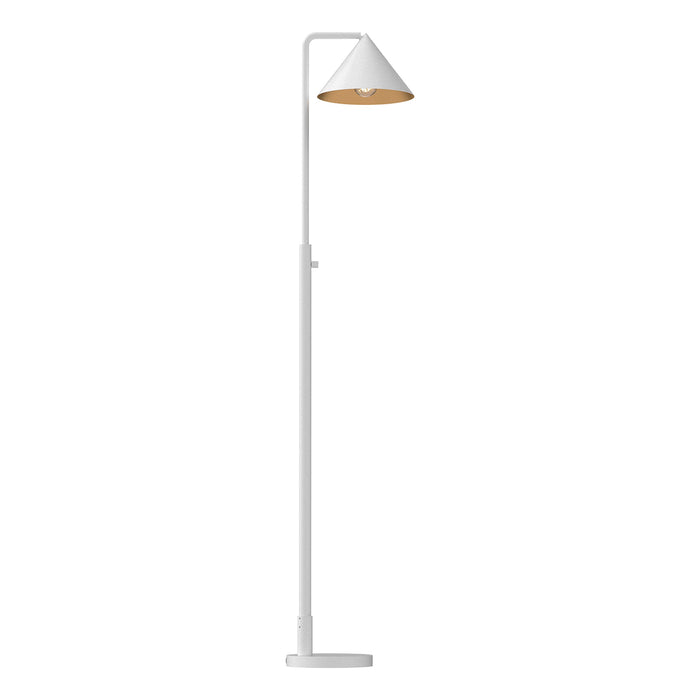 Remy Floor Lamp in White.