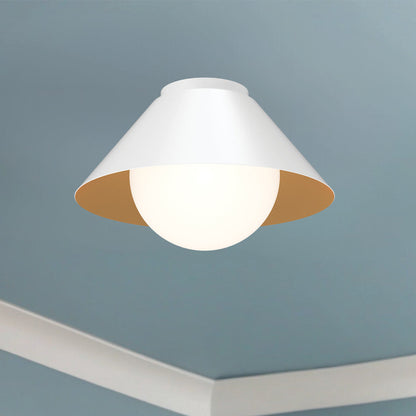 Remy Flush Mount Ceiling Light in Detail.