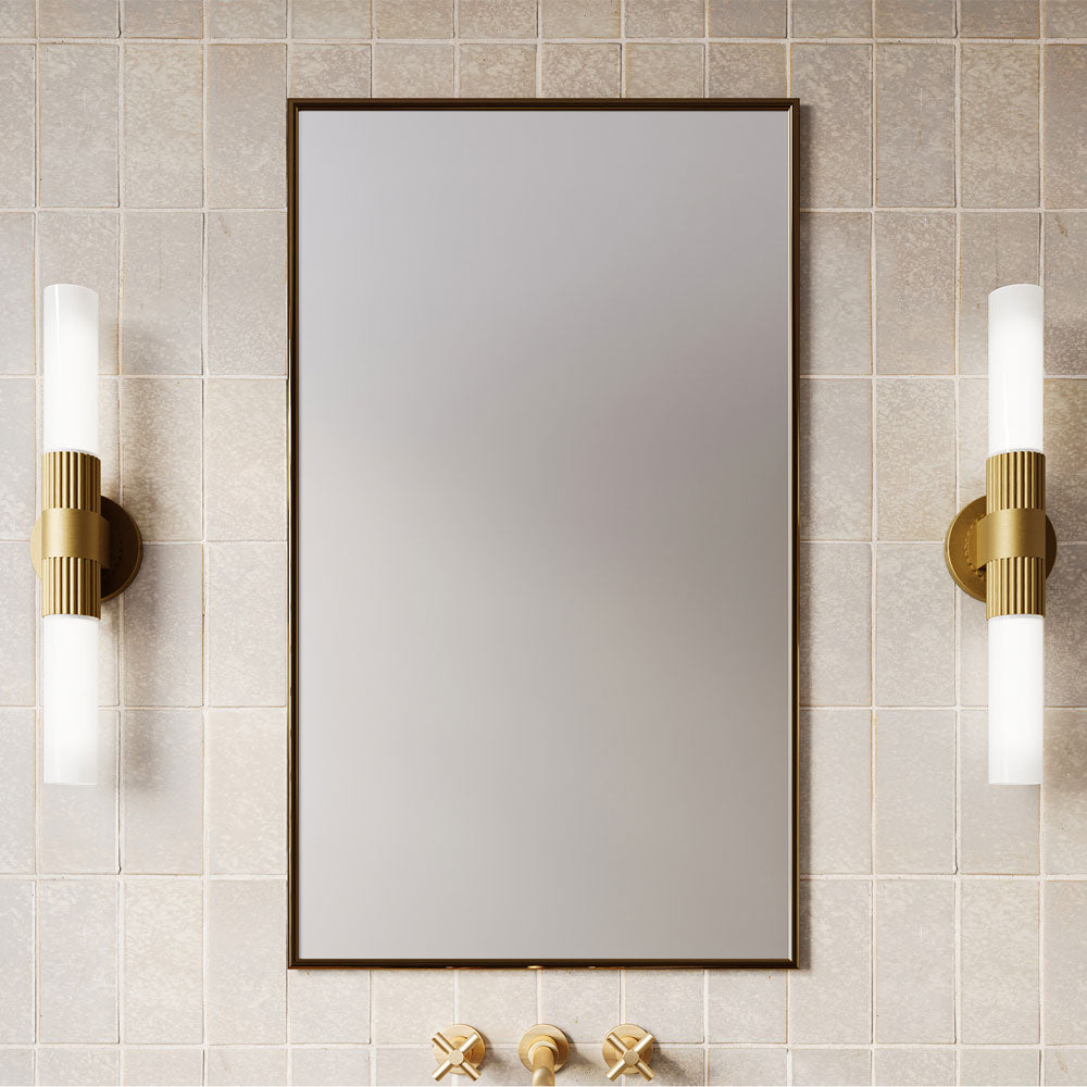 Rue Vanity Wall Light in Detail.