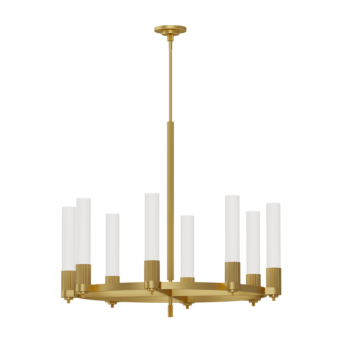 Rue Chandelier in Brushed Gold.