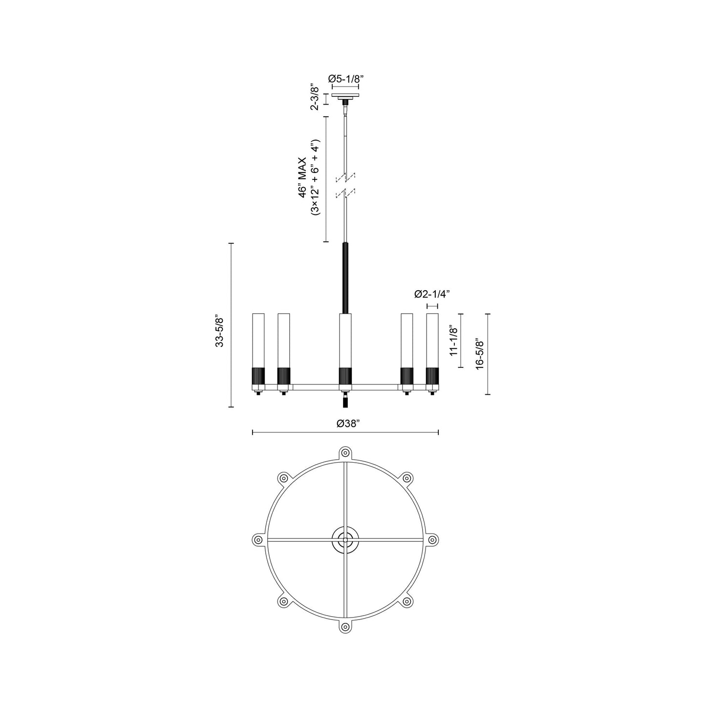 Rue Chandelier - line drawing.