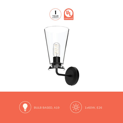 Salem Bath Wall Light in Detail.