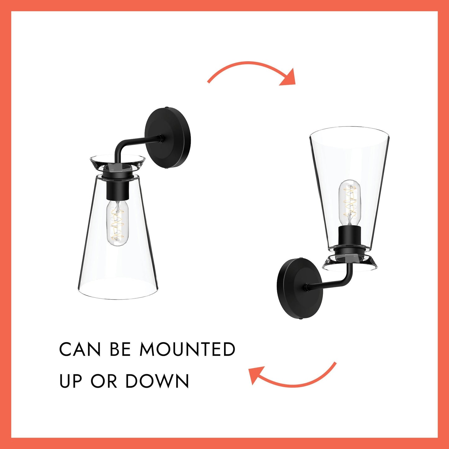 Salem Bath Wall Light in Detail.