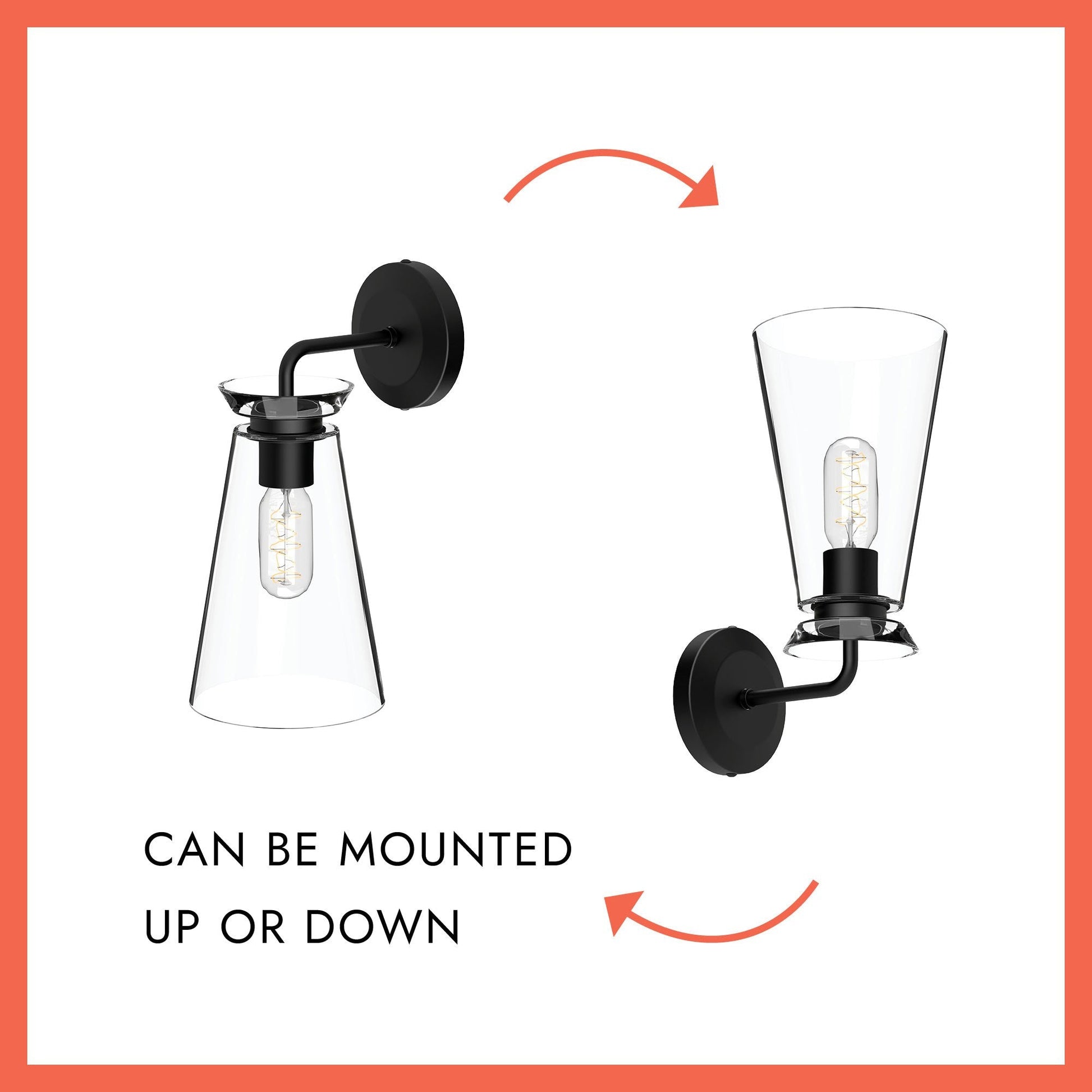 Salem Bath Wall Light in Detail.