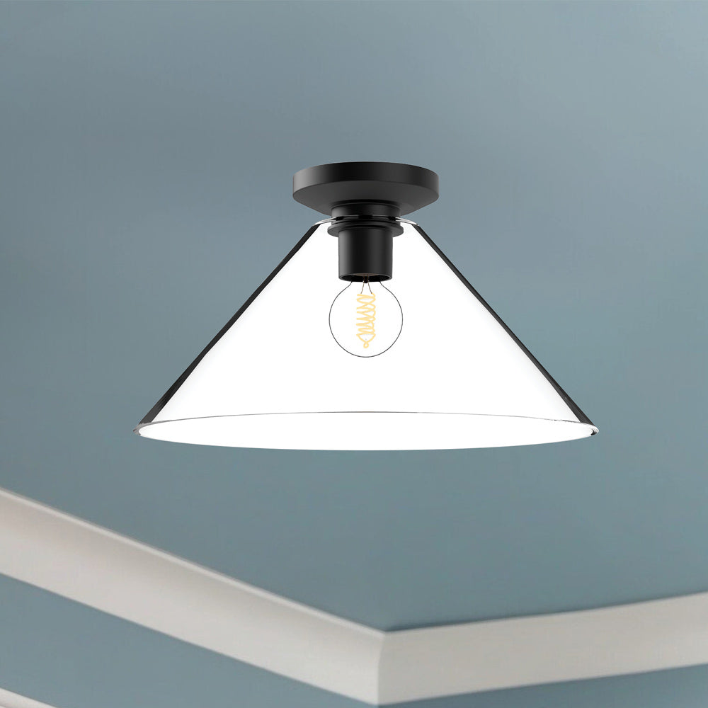 Salem Flush Mount Ceiling Light in Detail.