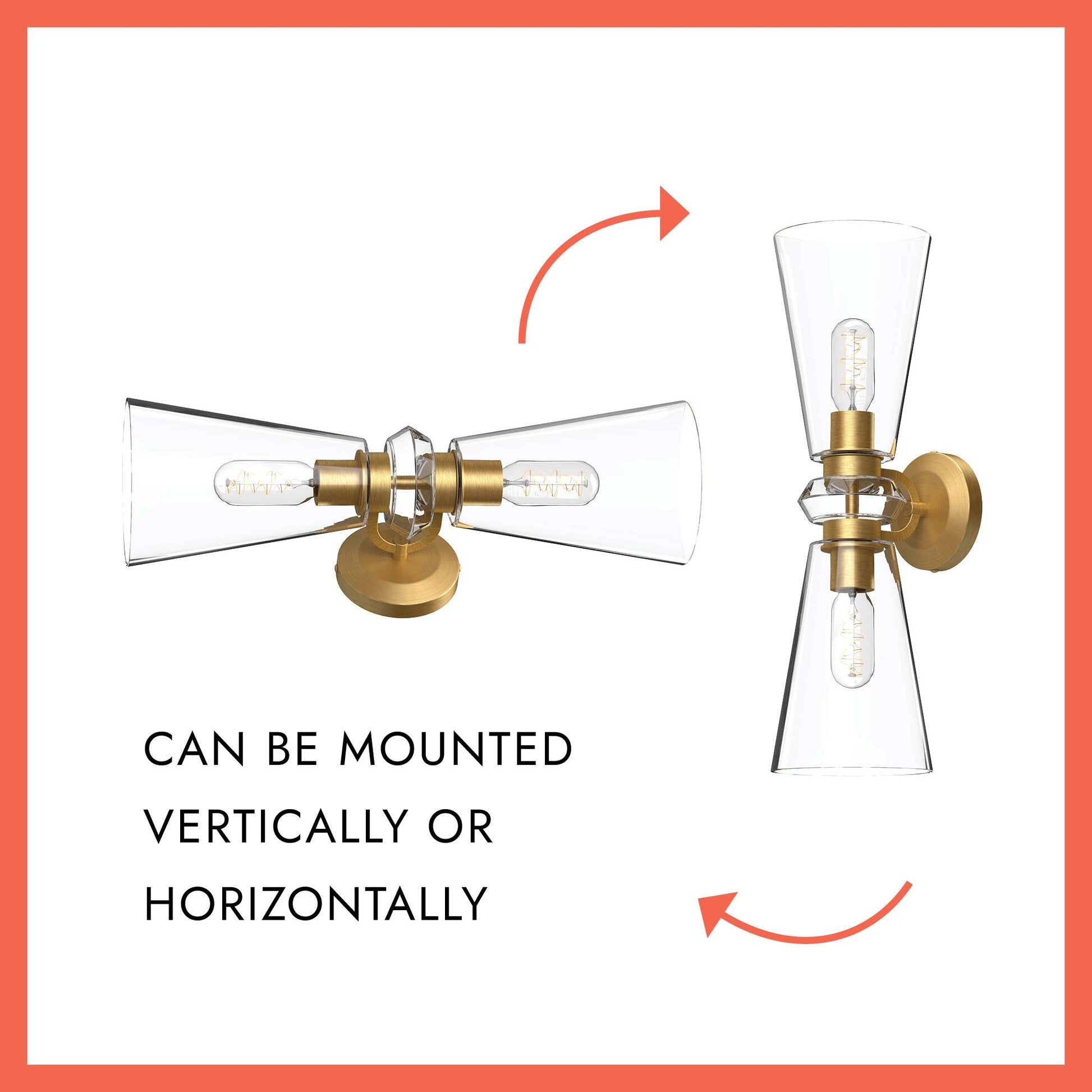 Salem Vanity Wall Light in Detail.