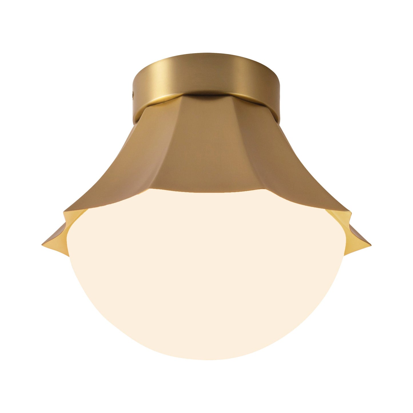 Shelton Semi Flush Mount Ceiling Light in Detail.