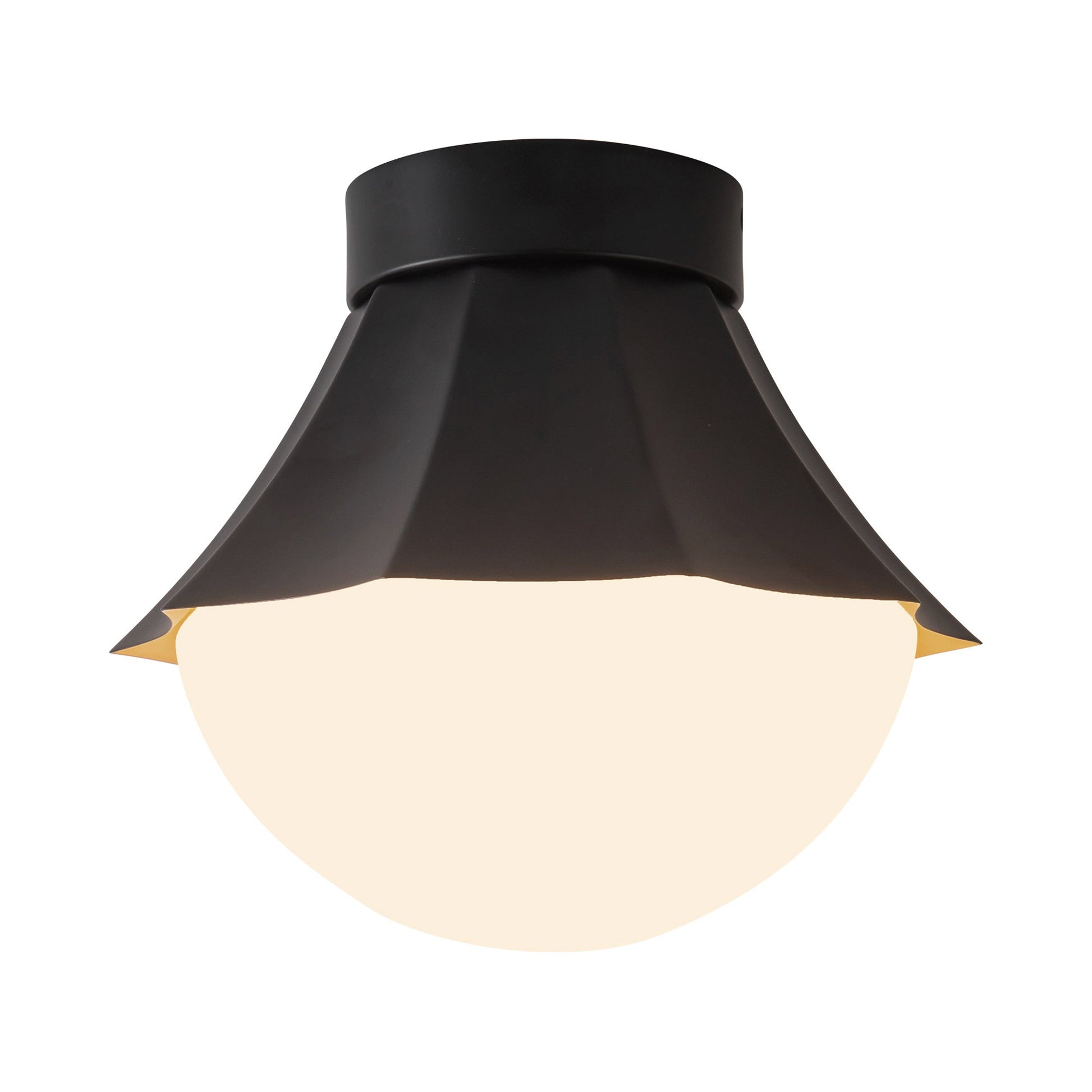 Shelton Semi Flush Mount Ceiling Light in Detail.