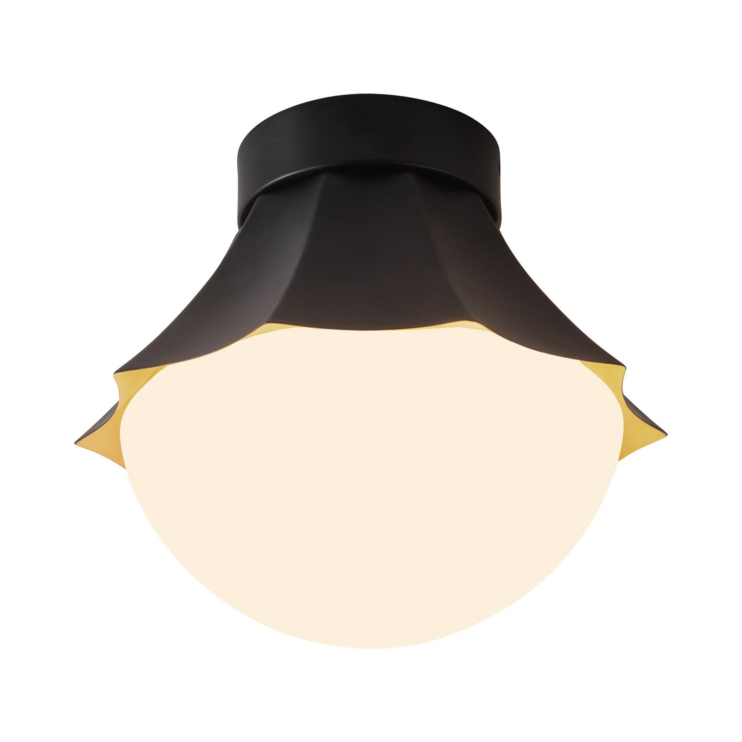 Shelton Semi Flush Mount Ceiling Light in Detail.