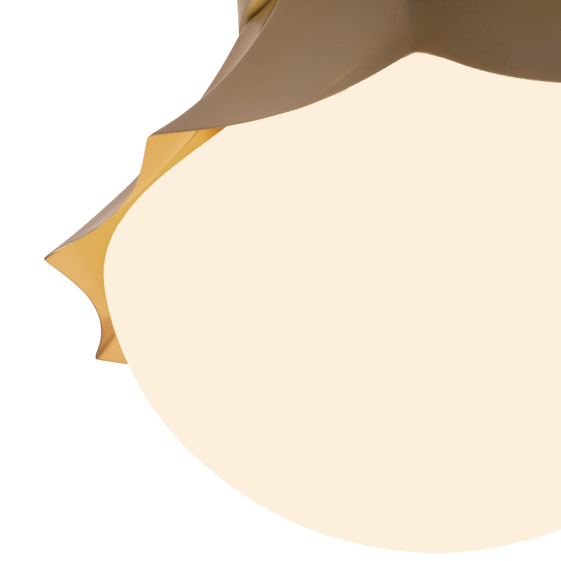 Shelton Semi Flush Mount Ceiling Light in Detail.
