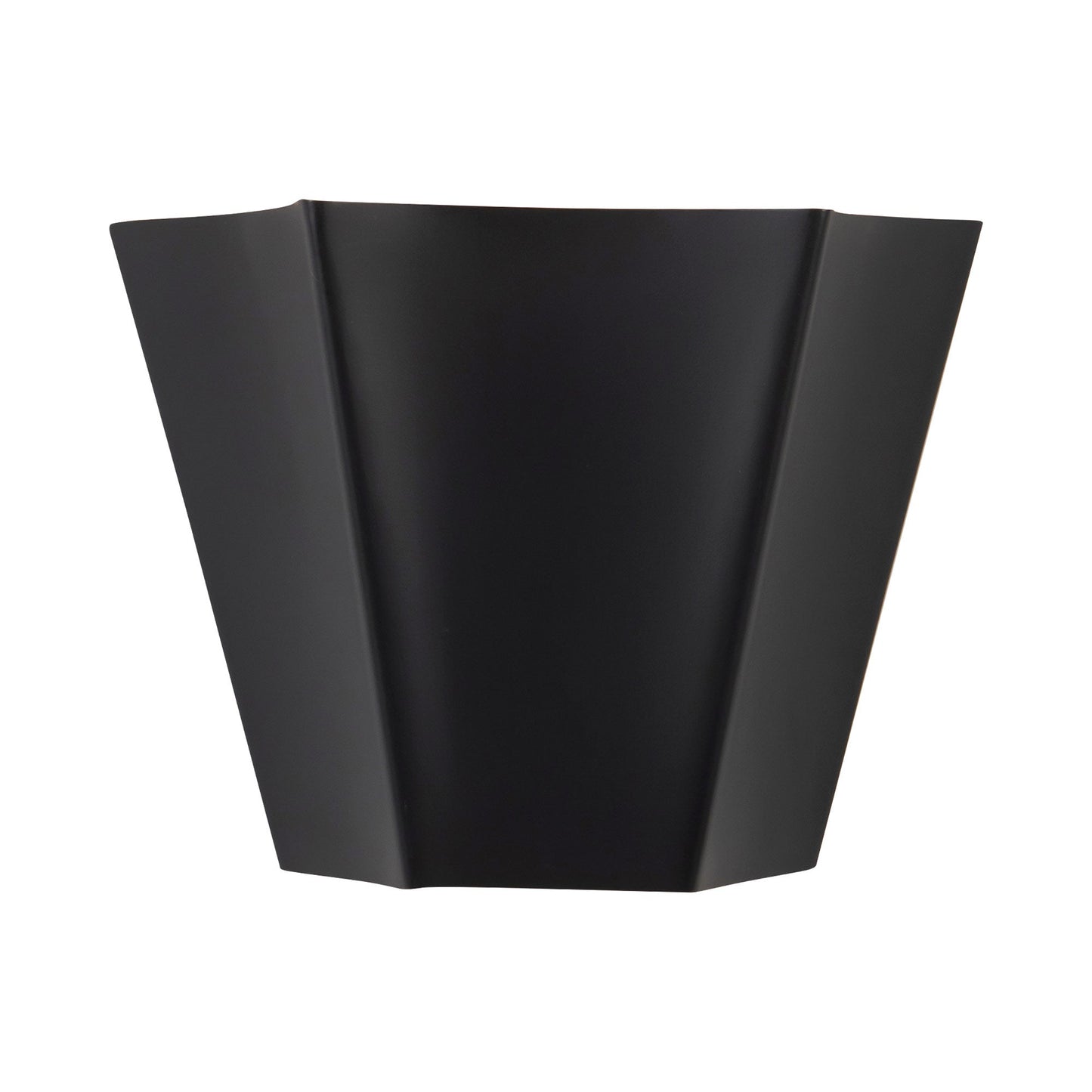 Shelton Wall Light in Matte Black.