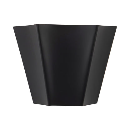 Shelton Wall Light in Matte Black.