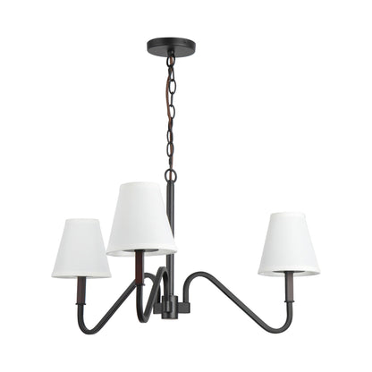 Sloan Chandelier in Detail.