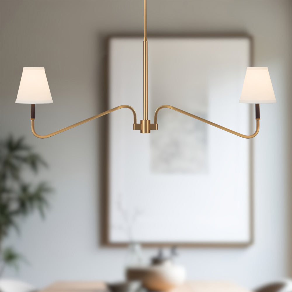 Sloan Linear Pendant Light in Detail.