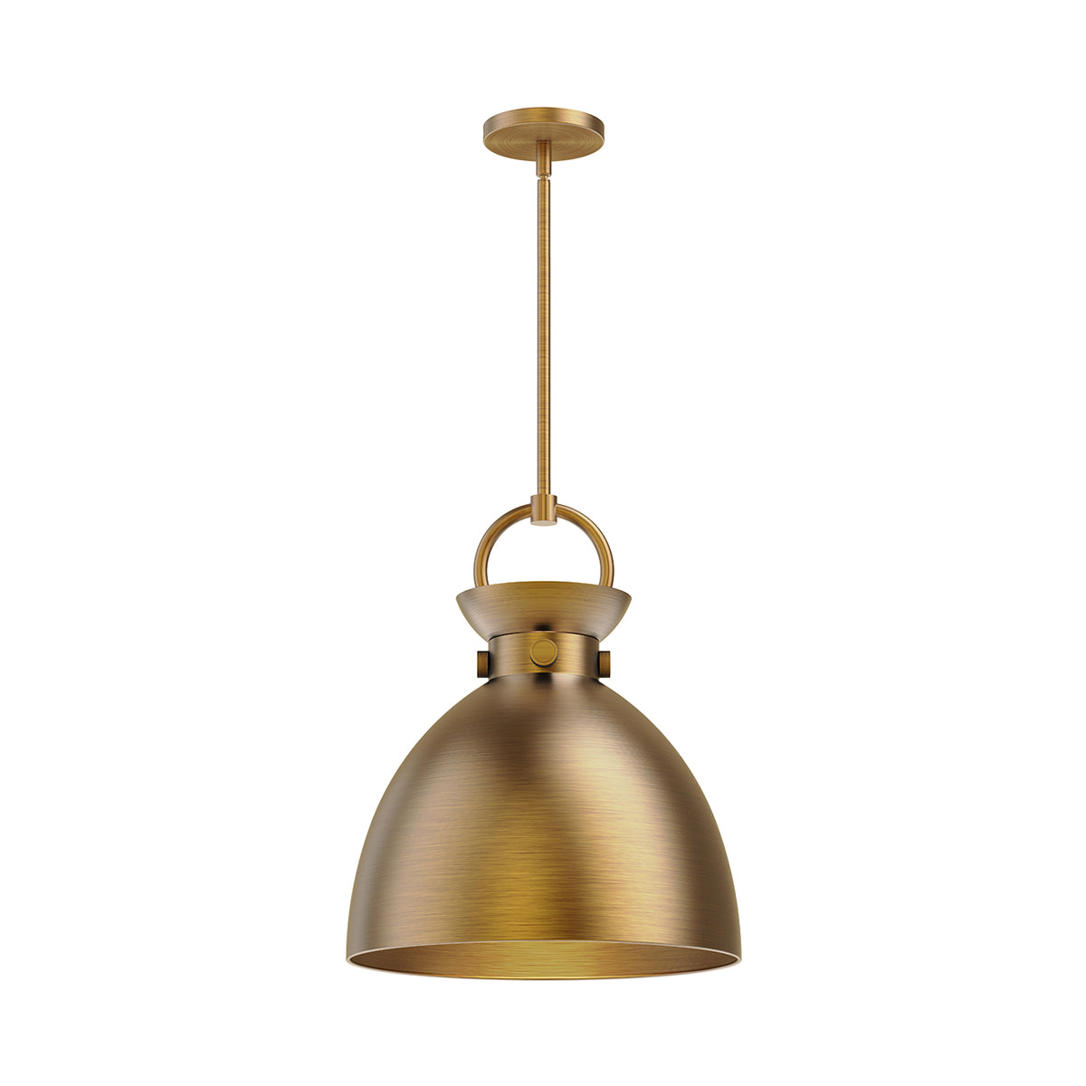 Waldo 4113 Pendant Light in Aged Gold (Medium).