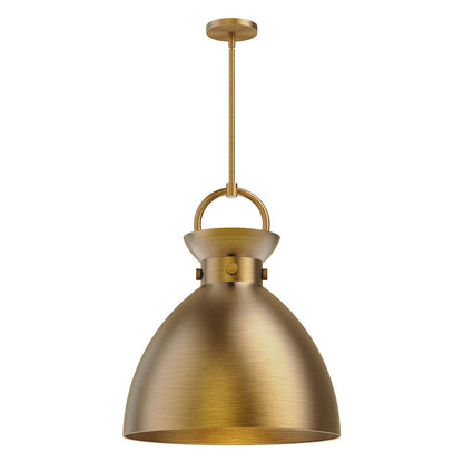 Waldo 4113 Pendant Light in Aged Gold (Large).