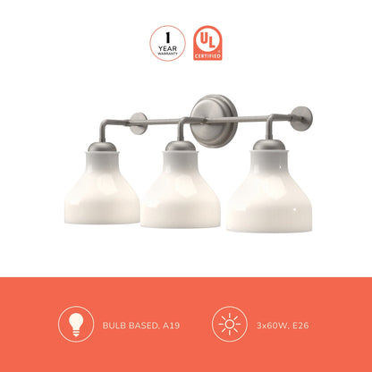 Westlake Vanity Wall Light in Detail.