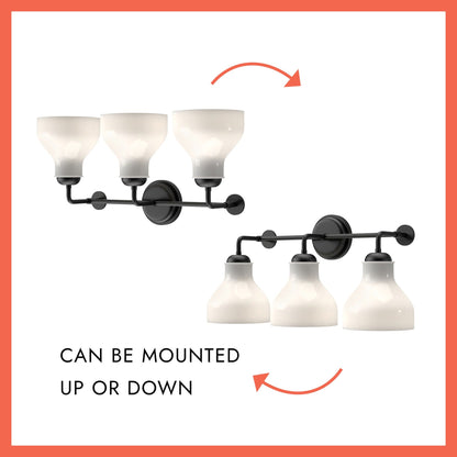 Westlake Vanity Wall Light in Detail.