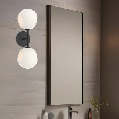 Willow Bath Vanity Light in Detail.