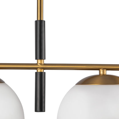 Zuri Linear Pendant Light in Detail.