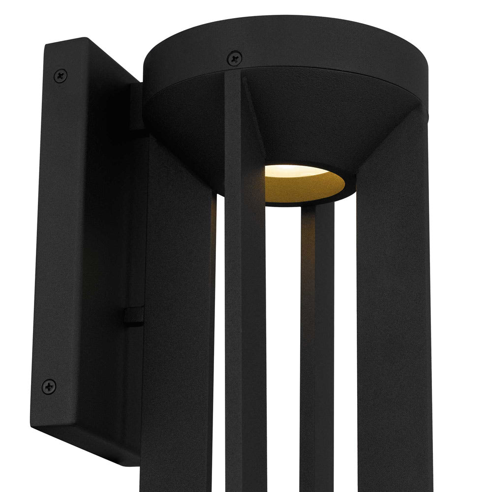 Aura Outdoor LED Wall Light in Detail.