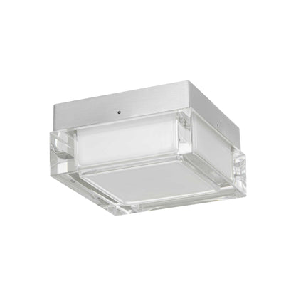 Box Outdoor LED Flush Mount Ceiling Light.