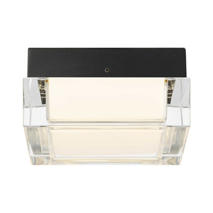 Box Outdoor LED Flush Mount Ceiling Light in Detail.