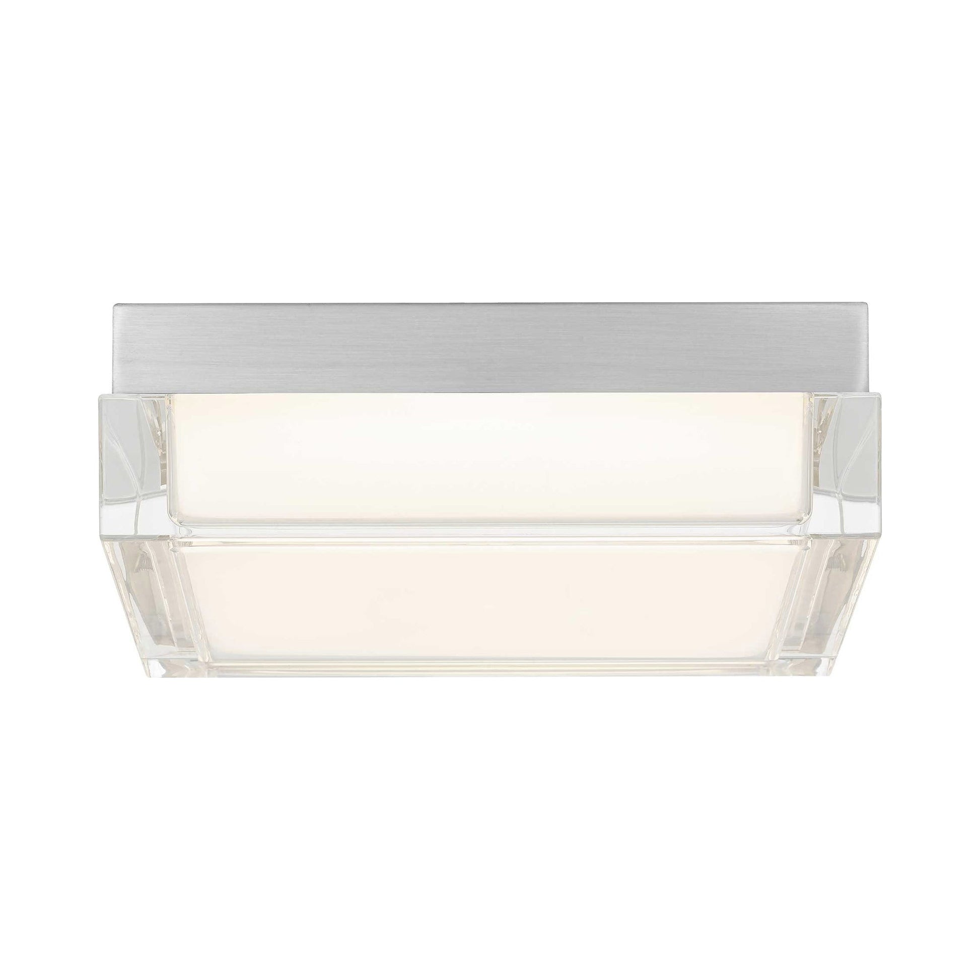 Box Outdoor LED Flush Mount Ceiling Light in Detail.