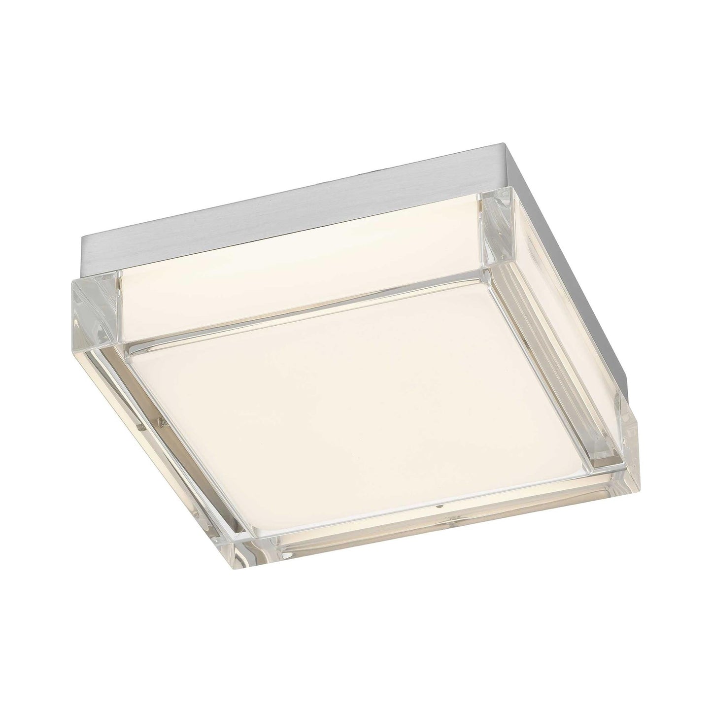 Box Outdoor LED Flush Mount Ceiling Light in Detail.