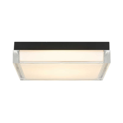 Box Outdoor LED Flush Mount Ceiling Light in Detail.