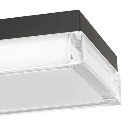 Box Outdoor LED Flush Mount Ceiling Light in Detail.