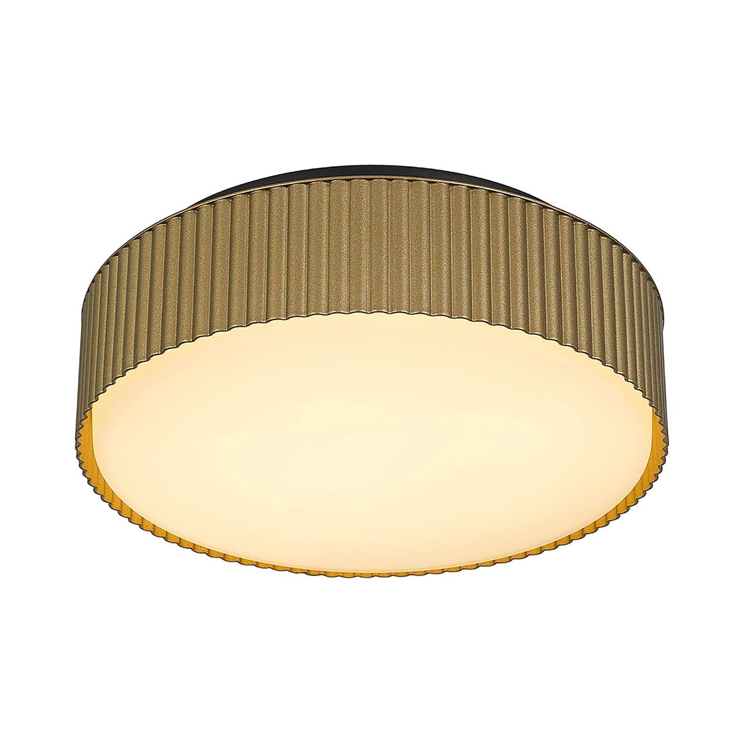Channel Outdoor LED Flush Mount Ceiling Light in Detail.