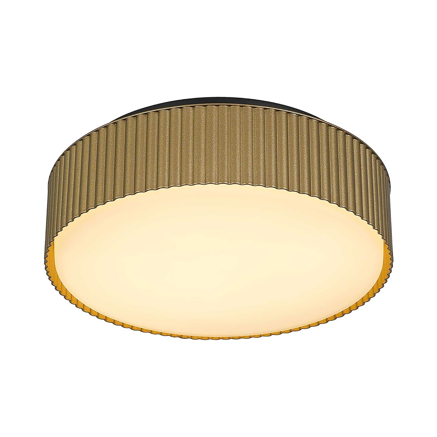 Channel Outdoor LED Flush Mount Ceiling Light in Detail.
