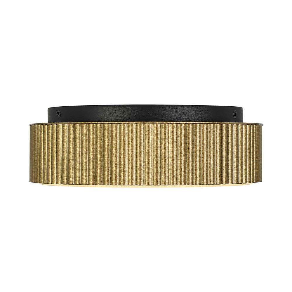 Channel Outdoor LED Flush Mount Ceiling Light in Detail.